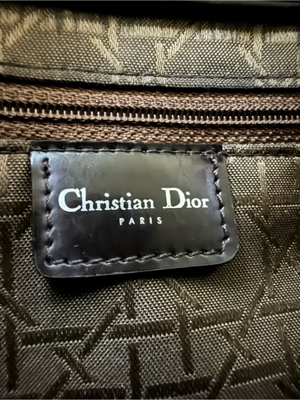 Auth Dior Black Patent Leather Top-Handle Bag - Picture 12 of 16